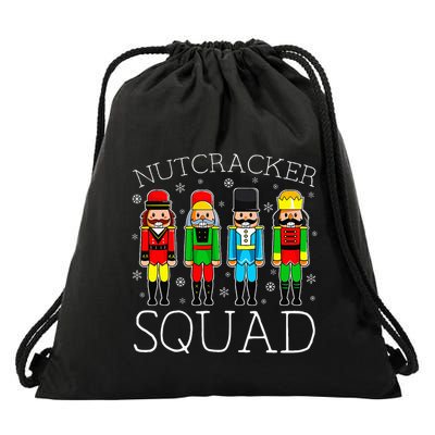 Nutcracker Squad Ballet Matching Family Christmas Wo Girl Drawstring Bag