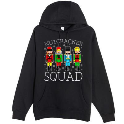 Nutcracker Squad Ballet Matching Family Christmas Wo Girl Premium Pullover Hoodie