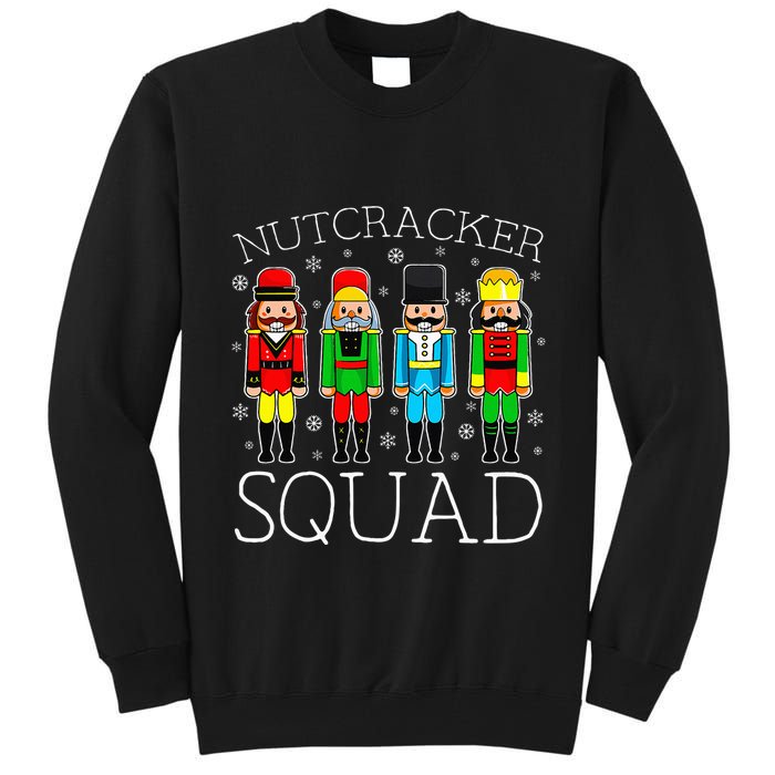 Nutcracker Squad Ballet Matching Family Christmas Wo Girl Tall Sweatshirt