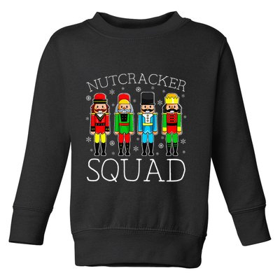 Nutcracker Squad Ballet Matching Family Christmas Wo Girl Toddler Sweatshirt