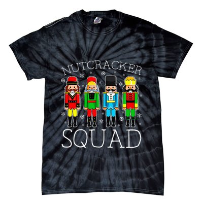 Nutcracker Squad Ballet Matching Family Christmas Wo Girl Tie-Dye T-Shirt