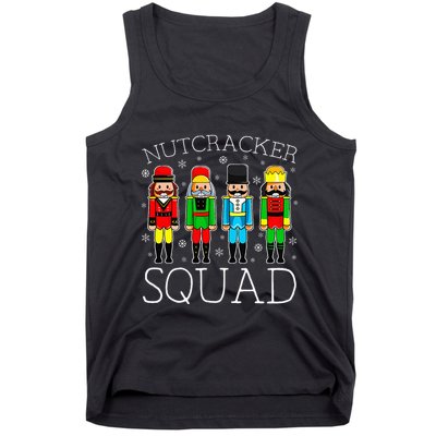 Nutcracker Squad Ballet Matching Family Christmas Wo Girl Tank Top