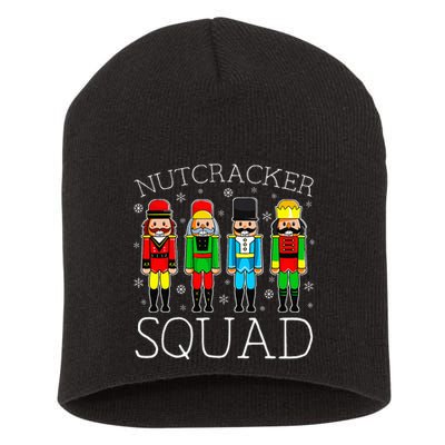 Nutcracker Squad Ballet Matching Family Christmas Wo Girl Short Acrylic Beanie