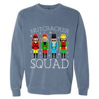 Nutcracker Squad Ballet Matching Family Christmas Wo Girl Garment-Dyed Sweatshirt