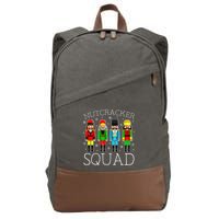 Nutcracker Squad Ballet Matching Family Christmas Wo Girl Cotton Canvas Backpack