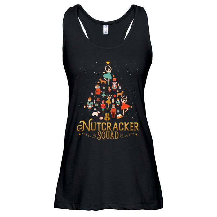 Nutcracker Squad Ballet Dance Lovely Christmas Ladies Essential Flowy Tank