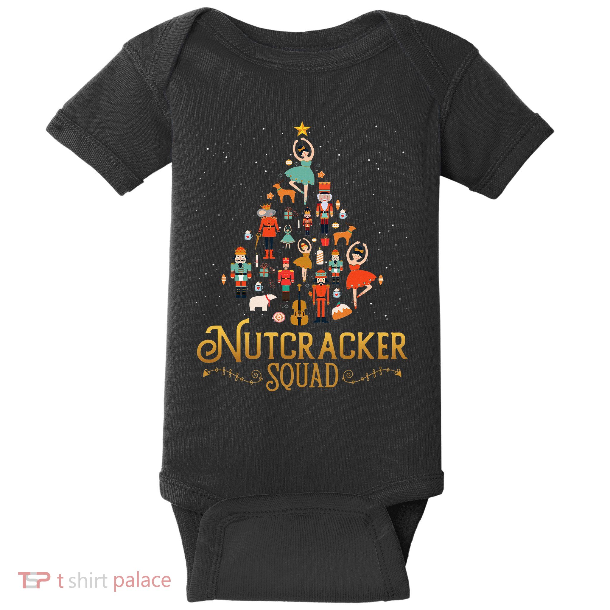 Nutcracker Squad Ballet Dance Lovely Christmas Baby Bodysuit