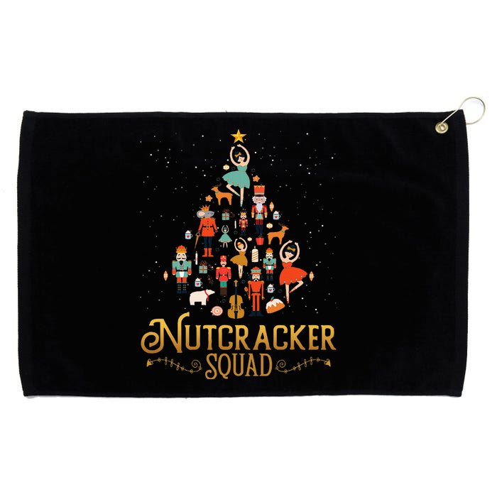 Nutcracker Squad Ballet Dance Lovely Christmas Grommeted Golf Towel