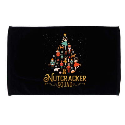 Nutcracker Squad Ballet Dance Lovely Christmas Microfiber Hand Towel