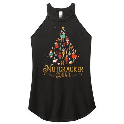 Nutcracker Squad Ballet Dance Lovely Christmas Women’s Perfect Tri Rocker Tank