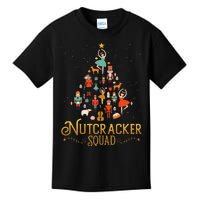 Nutcracker Squad Ballet Dance Lovely Christmas Kids T-Shirt