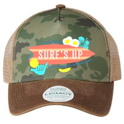 National School Breakfast Week Shirts Surfs Up Legacy Tie Dye Trucker Hat