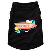National School Breakfast Week Shirts Surfs Up Doggie Tank