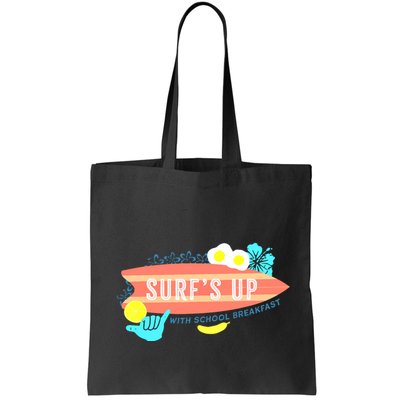 National School Breakfast Week Shirts Surfs Up Bag
