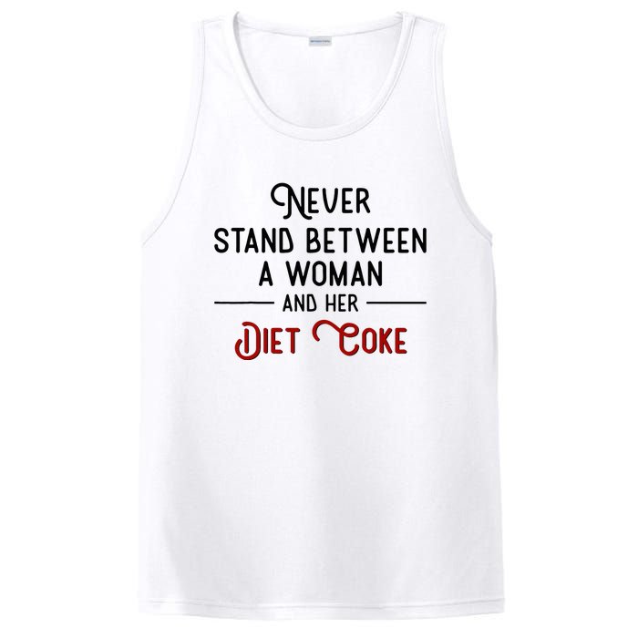 Never Stand Between A Woman And Her Diet C.O.K.E PosiCharge Competitor Tank