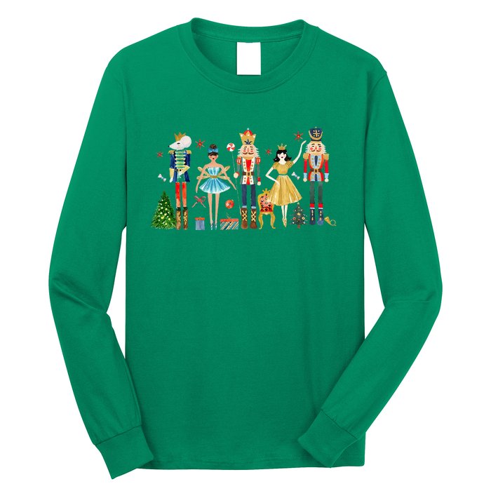 Nutcracker Squad Ballet Dance Christmas Matching Family Xmas Long Sleeve Shirt