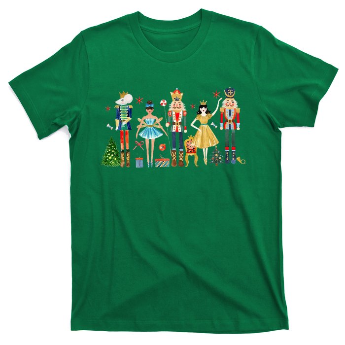 Nutcracker Squad Ballet Dance Christmas Matching Family Xmas T-Shirt