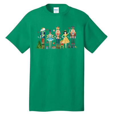 Nutcracker Squad Ballet Dance Christmas Matching Family Xmas Tall T-Shirt