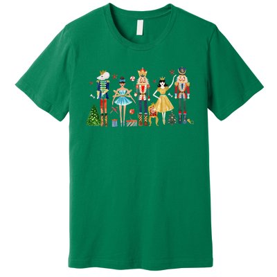 Nutcracker Squad Ballet Dance Christmas Matching Family Xmas Premium T-Shirt