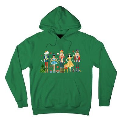 Nutcracker Squad Ballet Dance Christmas Matching Family Xmas Tall Hoodie