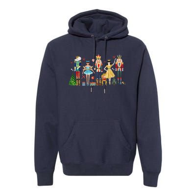 Nutcracker Squad Ballet Dance Christmas Matching Family Xmas Premium Hoodie