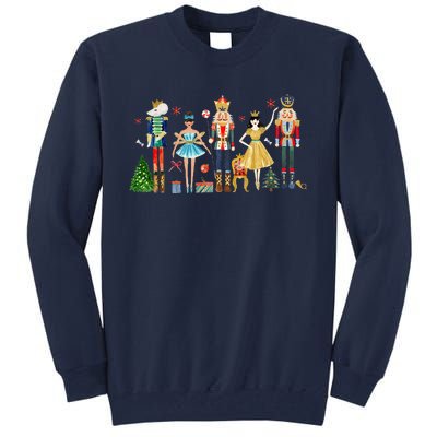 Nutcracker Squad Ballet Dance Christmas Matching Family Xmas Tall Sweatshirt