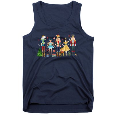 Nutcracker Squad Ballet Dance Christmas Matching Family Xmas Tank Top