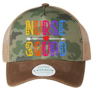 Nurse Squad Cute Funny Nursing Meaningful Gift Legacy Tie Dye Trucker Hat