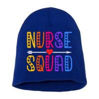 Nurse Squad Cute Funny Nursing Meaningful Gift Short Acrylic Beanie