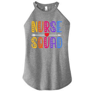 Nurse Squad Cute Funny Nursing Meaningful Gift Women's Perfect Tri Rocker Tank