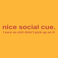 Nice Social Cue I Sure As Shit Didn’T Pick Up On It Pom Pom 12in Knit Beanie