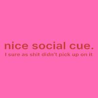 Nice Social Cue I Sure As Shit Didn’T Pick Up On It Stripe Pom Pom Beanie