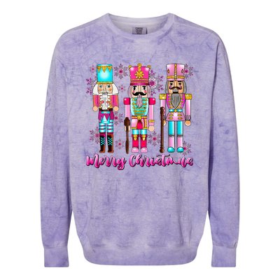 Nutcracker Squad Christmas Ballet Xmas Colorblast Crewneck Sweatshirt