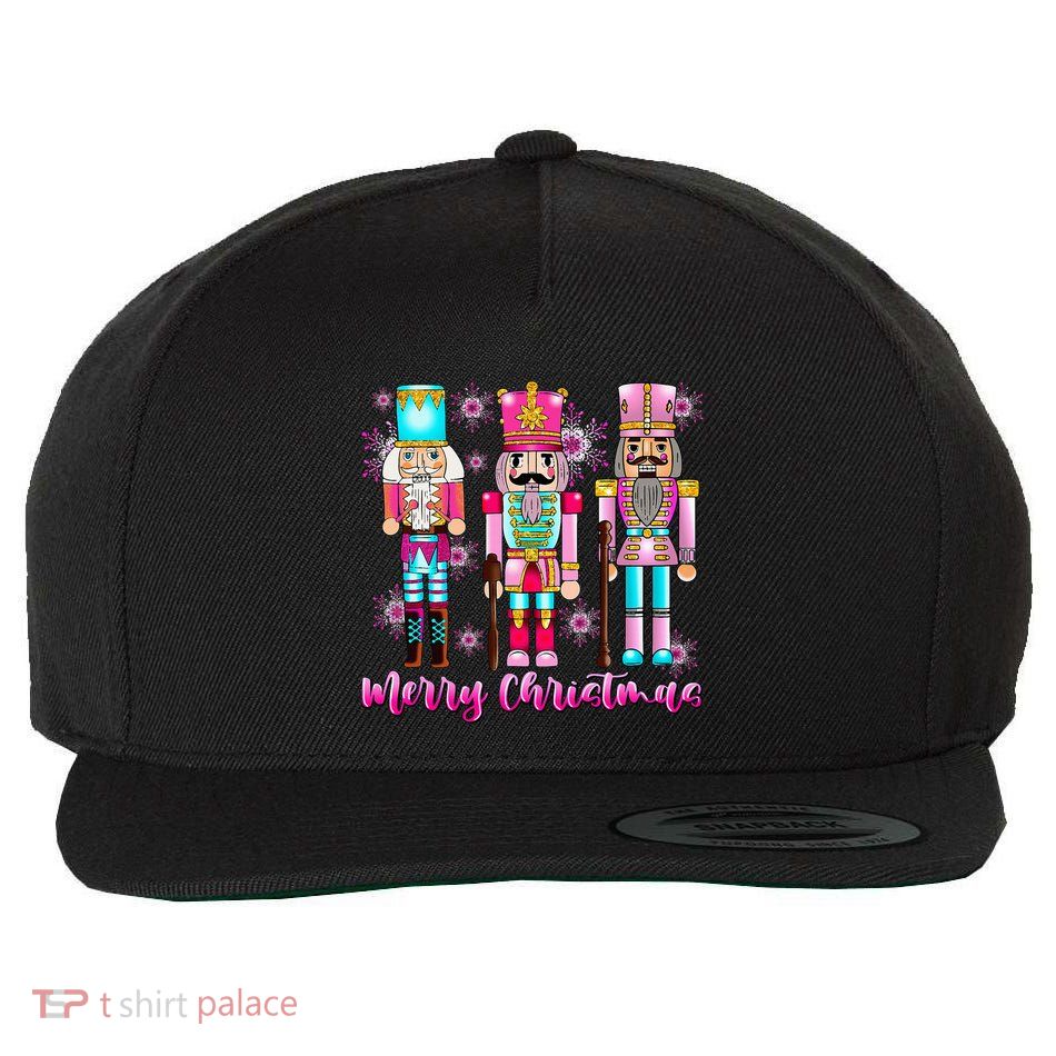 Nutcracker Squad Christmas Ballet Xmas Wool Snapback Cap