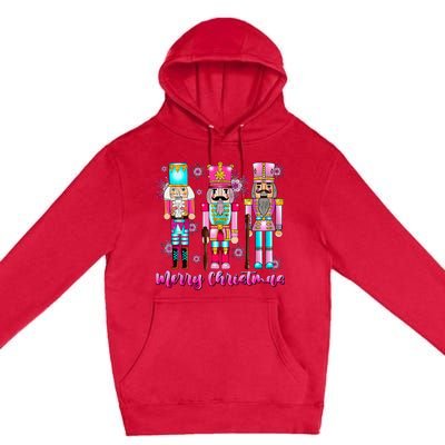 Nutcracker Squad Christmas Ballet Xmas Premium Pullover Hoodie