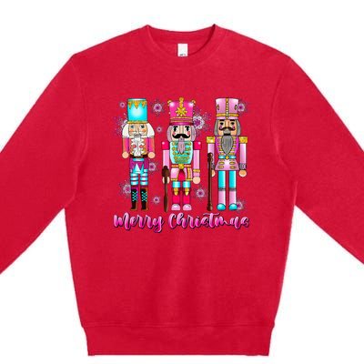 Nutcracker Squad Christmas Ballet Xmas Premium Crewneck Sweatshirt