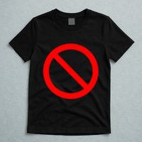 No Symbol Circle Sign Ban Banned Prohibited Cancel T-Shirt