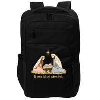 Nativity Scene Christian Christmas Impact Tech Backpack