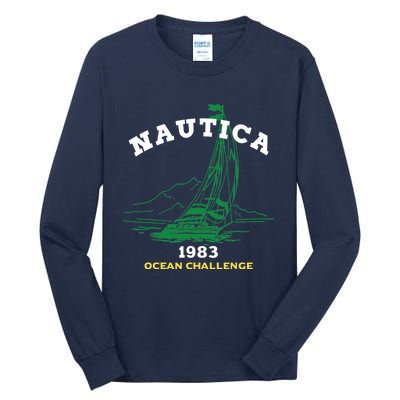 NAUTICA SUSTAINABLY CRAFTED OCEAN CHALLENGE GRAPHIC Tall Long Sleeve T-Shirt