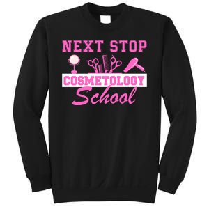 Next Stop Cosmetology School Graduation Cosmetology Grad Sweatshirt