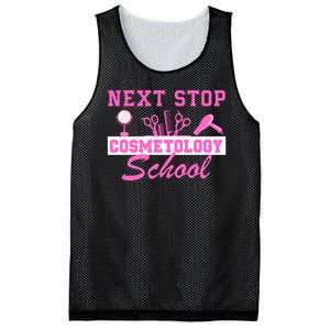 Next Stop Cosmetology School Graduation Cosmetology Grad Mesh Reversible Basketball Jersey Tank