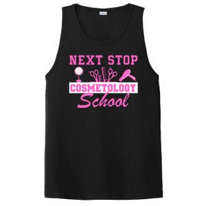 Next Stop Cosmetology School Graduation Cosmetology Grad PosiCharge Competitor Tank