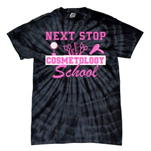 Next Stop Cosmetology School Graduation Cosmetology Grad Tie-Dye T-Shirt