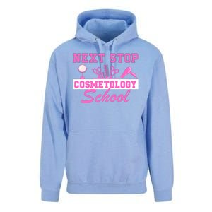 Next Stop Cosmetology School Graduation Cosmetology Grad Unisex Surf Hoodie