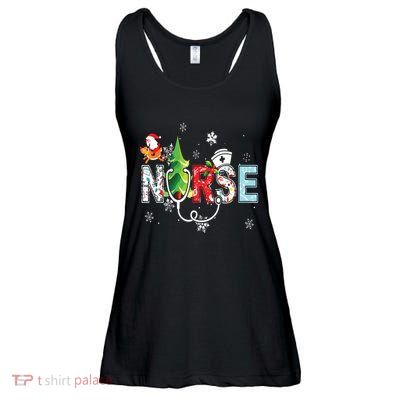Nurse Stethoscope Christmas Tree Ornaments Decor Ladies Essential Flowy Tank