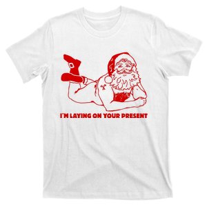 Naked Santa Claus IM Laying On Your Present T-Shirt