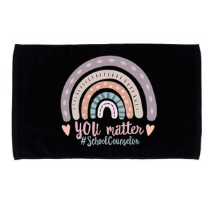 National School Counselor Week You Matter Counseling Teacher Gift Microfiber Hand Towel