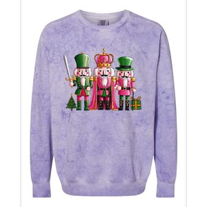 Nutcracker Squad Christmas Colorblast Crewneck Sweatshirt