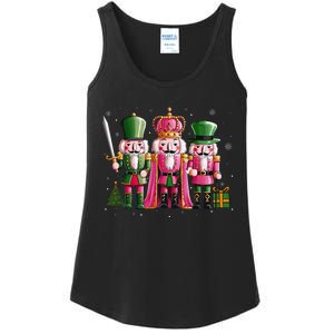 Nutcracker Squad Christmas Ladies Essential Tank