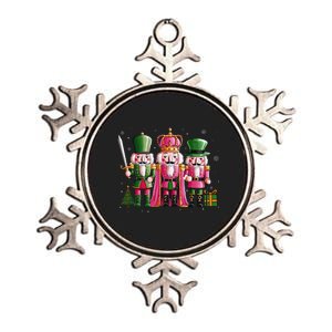 Nutcracker Squad Christmas Metallic Star Ornament